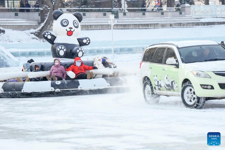 Inaugurato a Harbin il Festival di Ghiaccio e Neve del Fiume Songhua