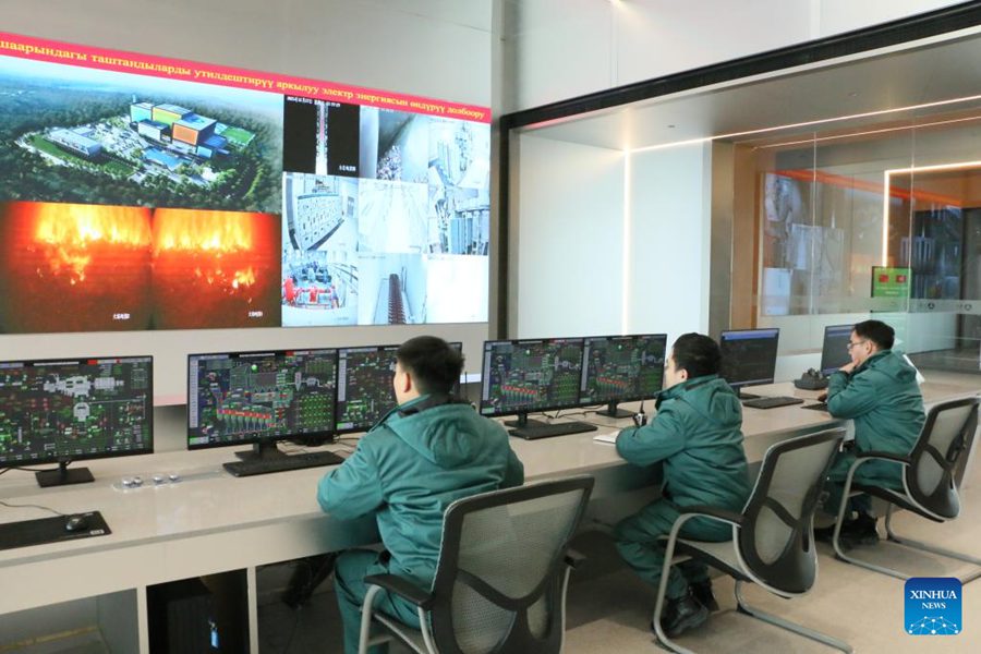 Il Kirghizistan inaugura un impianto di conversione dei rifiuti in energia finanziato dalla Cina