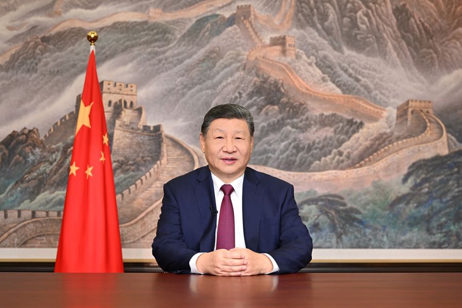Messaggio augurale del Presidente cinese Xi Jinping per il capodanno 2026