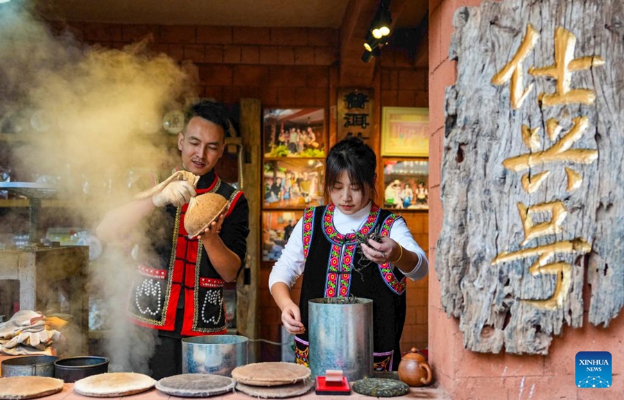 Il villaggio di Nakeli nello Yunnan diventa una popolare meta turistica invernale