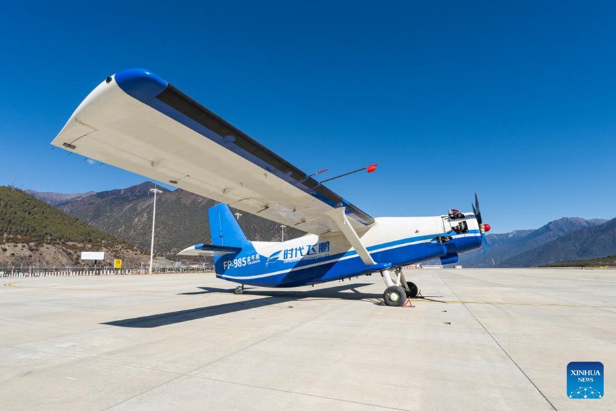 Grande drone cinese completa volo logistico pionieristico su altopiano