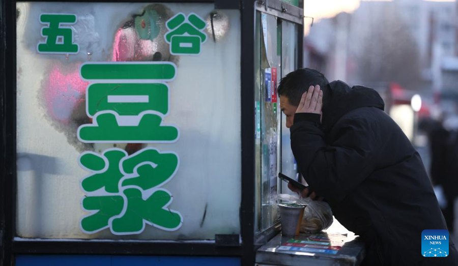 Mercati mattutini dello Heilongjiang animati nonostante le temperature sottozero