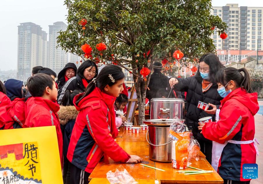 Varie attività in tutta la Cina per accogliere la Festa Laba