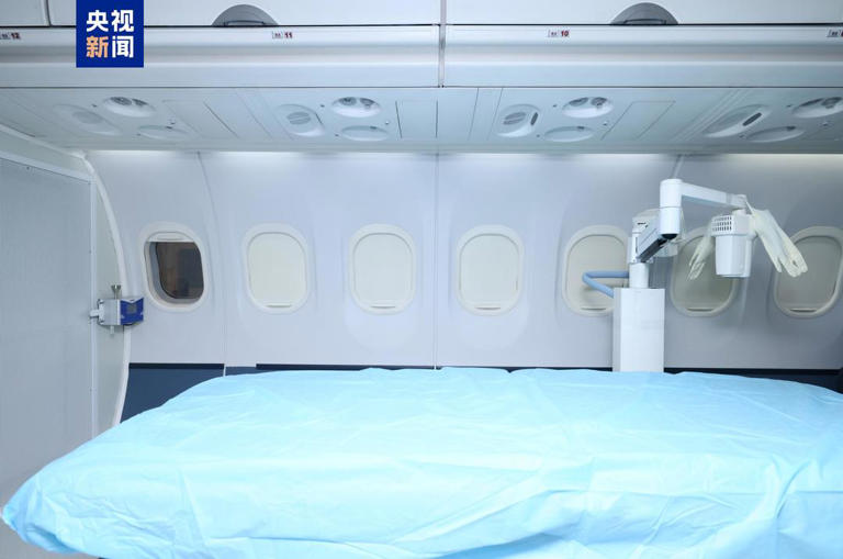 Il primo ospedale aereo autorizzato in Cina porta l'assistenza sanitaria a nuove altezze