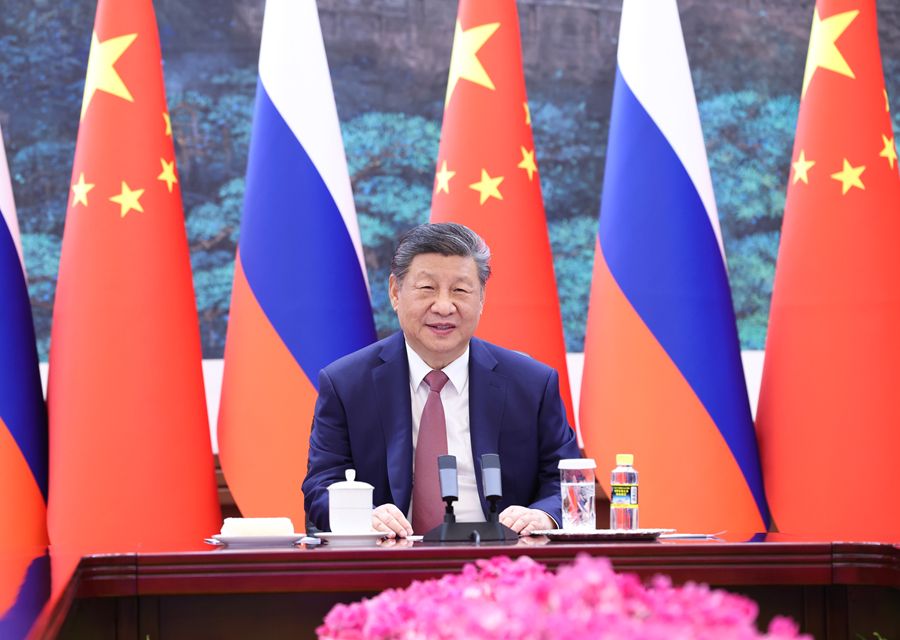 Videoconferenza tra Xi Jinping e Vladimir Putin