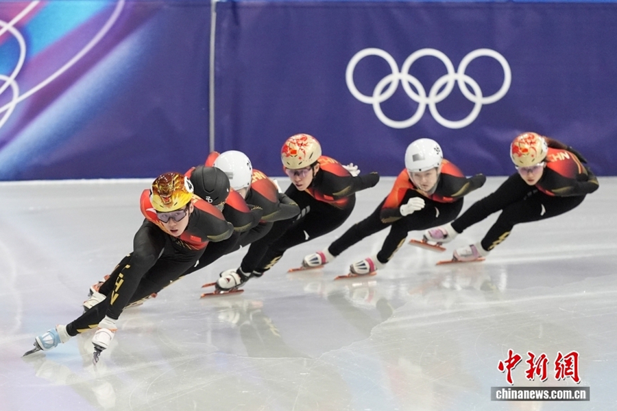 Milano-Cortina 2026| Allenamenti della squadra cinese di pattinaggio di velocità su short track
