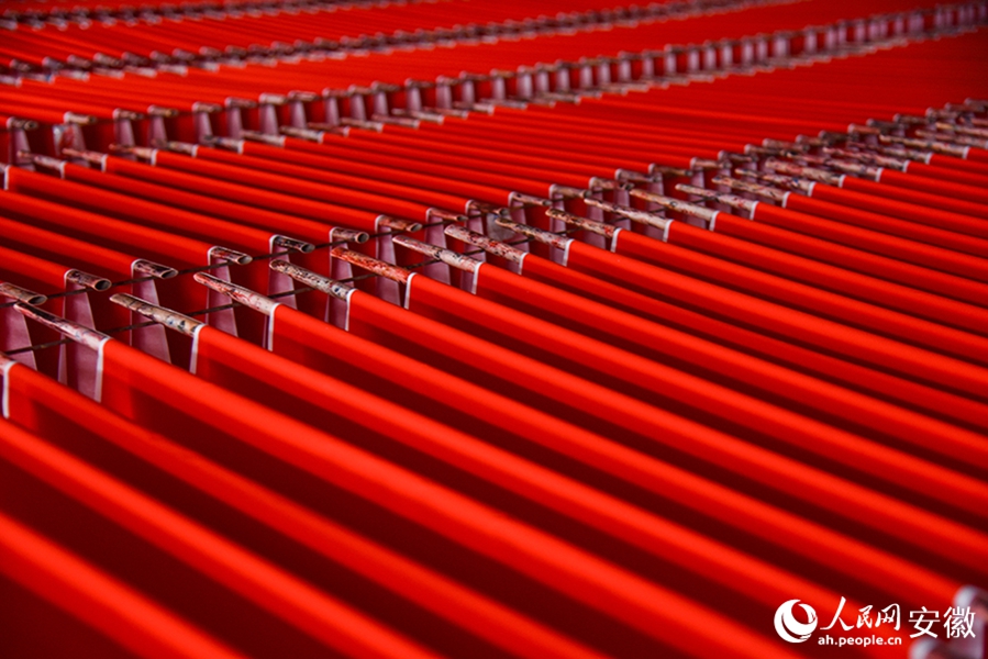 Produzione di distici augurali per il Capodanno cinese a pieno ritmo nell'Anhui