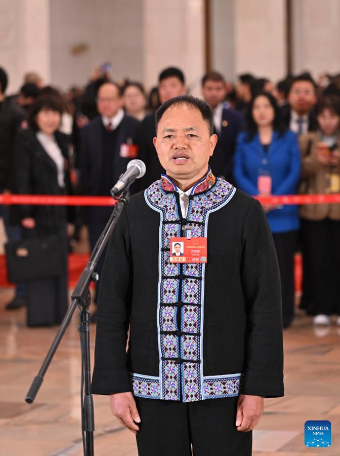 Deputati dell'APN partecipano all'intervista collettiva prima della sessione annuale