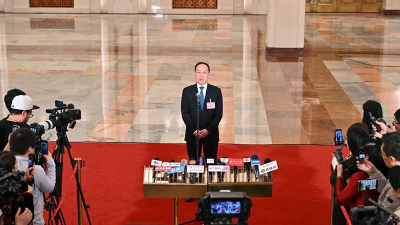 Cina, prima intervista collettiva ai ministri dopo la riunione di apertura della quarta sessione della XIV APN