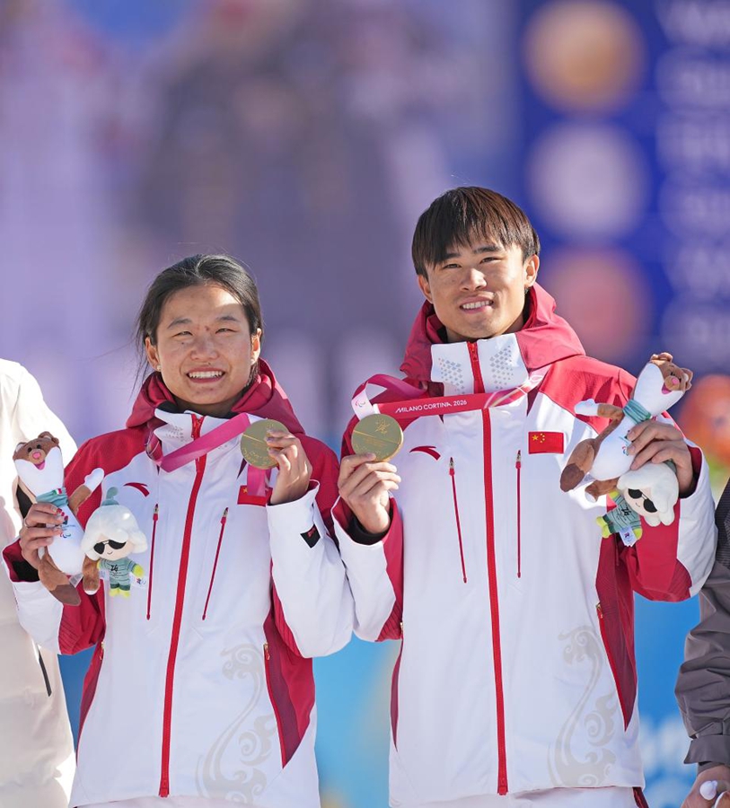 Paralimpiadi invernali: due medaglie d'oro in un solo giorno per la Cina