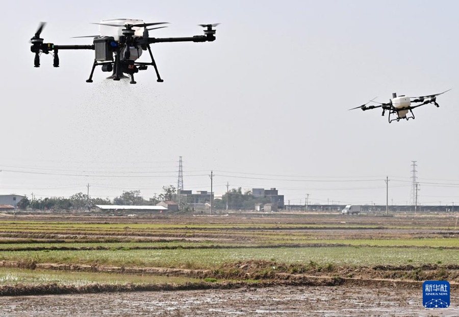 Guangxi, tecnologia potenzia la semina primaverile