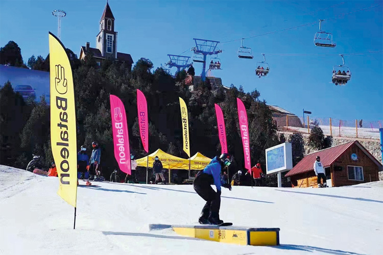 Sciatore italiano contribuisce a trasformare Chongli in una destinazione per gli sport invernali