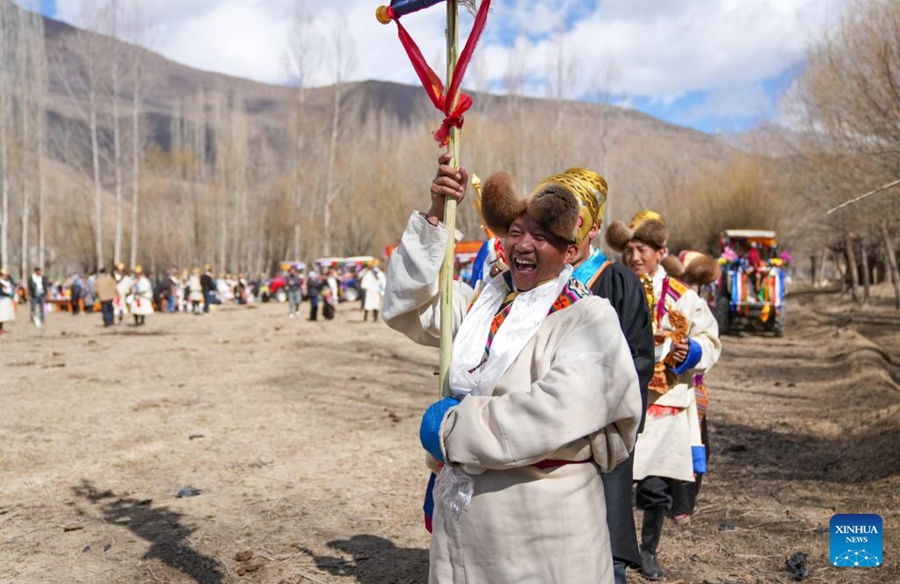Cerimonie per l'avvio della semina primaverile si tengono in Xizang