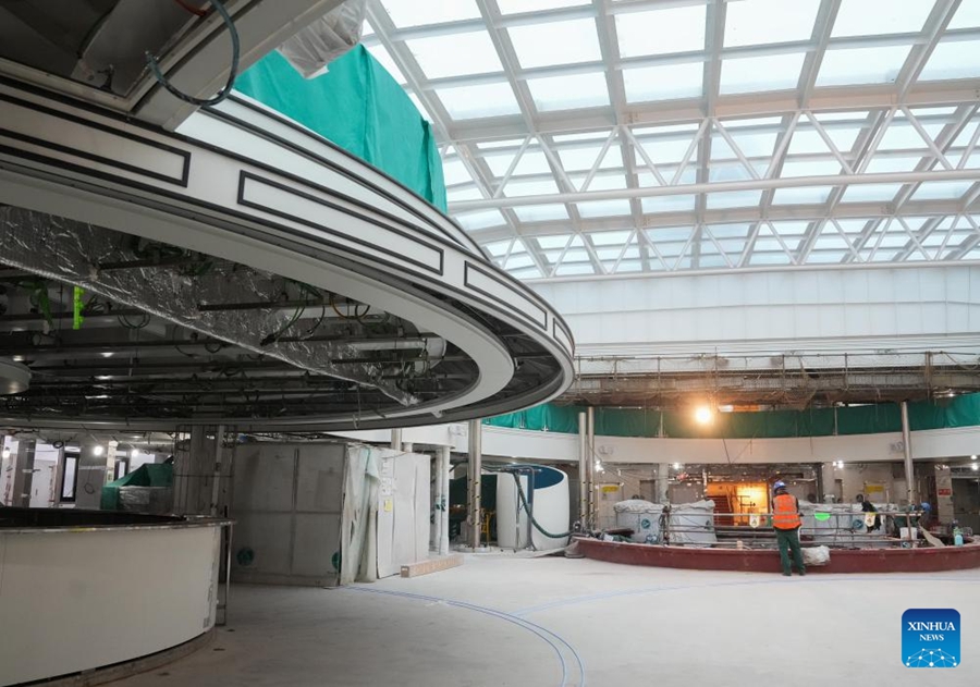 La seconda grande nave da crociera di produzione interamente cinese sarà consegnata entro la fine dell'anno