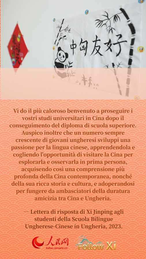 Il Presidente Xi Jinping incoraggia i giovani studenti di tutto il mondo