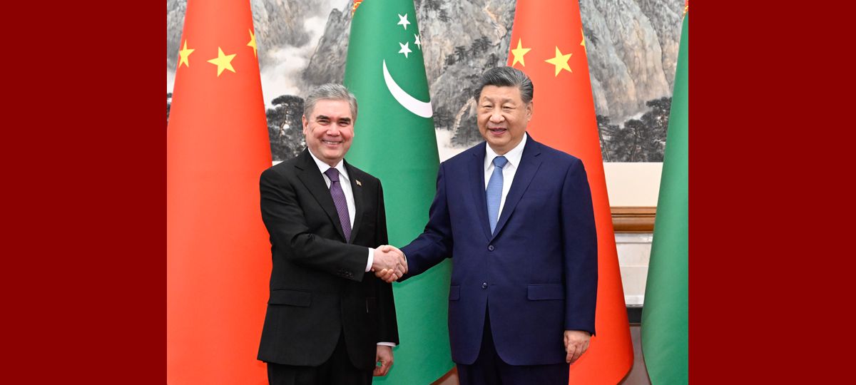 Incontro tra Xi Jinping e il Leader Nazionale del Turkmenistan Berdimuhamedow