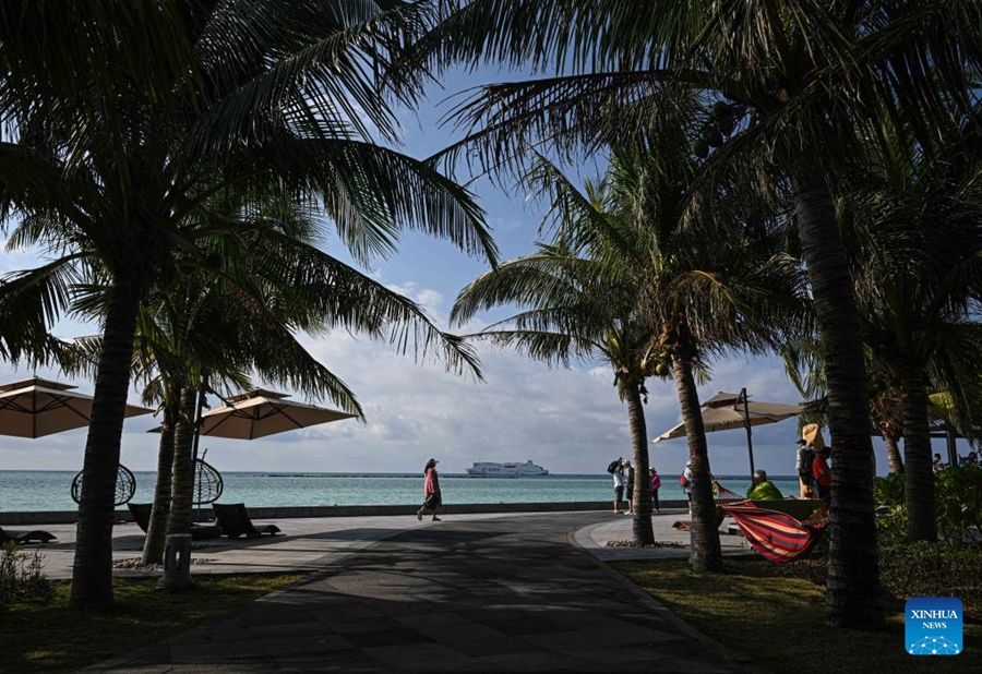 Isola arida si trasforma in un tesoro verde dopo anni di sforzi di conservazione a Hainan