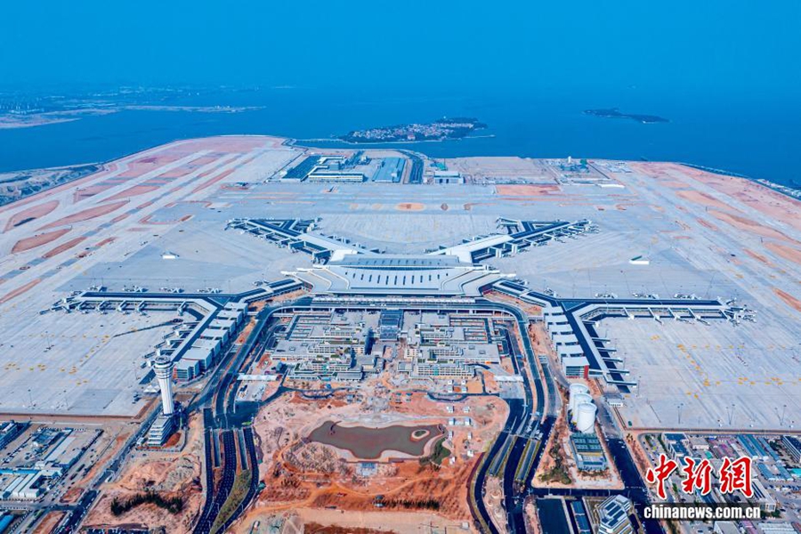 Aeroporto Internazionale Xiang'an di Xiamen in costruzione