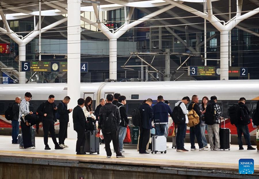 La Cina registra oltre 845 milioni di viaggi passeggeri durante la Festa di Qingming