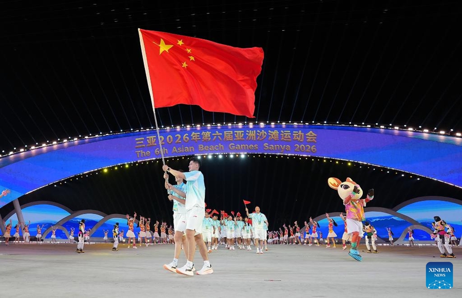 Prendono il via a Sanya i VI Asian Beach Games