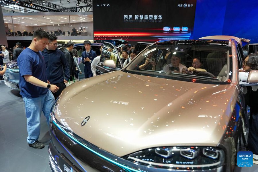 L'intelligenza è la nuova potenza al più grande salone dell'auto del mondo a Beijing