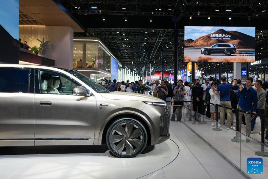 L'intelligenza è la nuova potenza al più grande salone dell'auto del mondo a Beijing