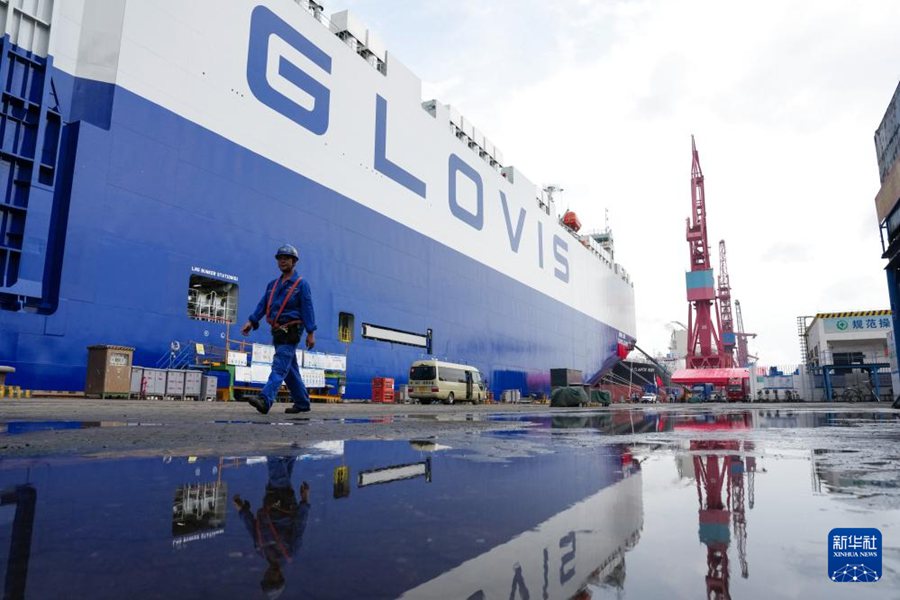 Gigante dei mari, consegnata la più grande nave portauto Made in China al mondo