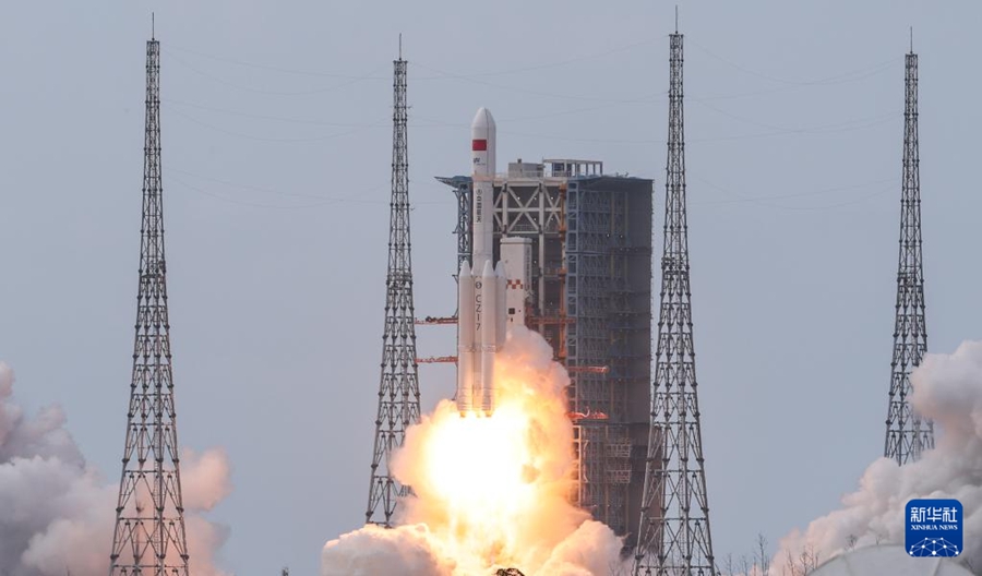 Pieno successo della missione di lancio della navicella cargo Tianzhou-10