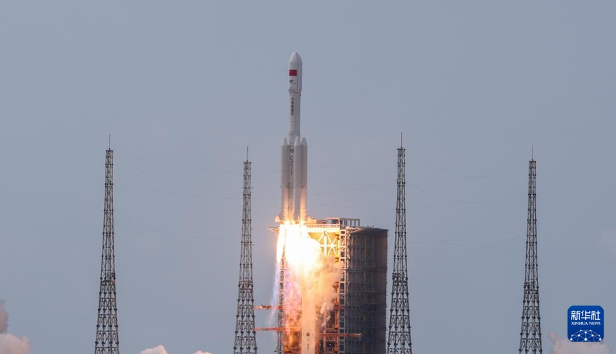 Pieno successo della missione di lancio della navicella cargo Tianzhou-10