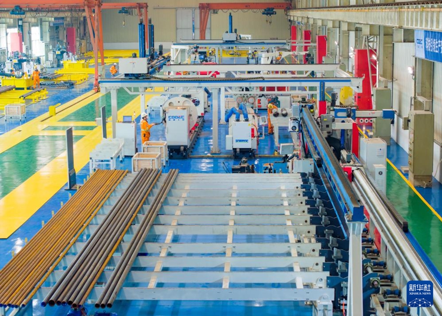 Completata la prima linea di produzione intelligente per tubazioni di processo per attrezzature petrolifere e del gas in acque profonde