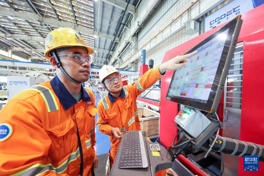 Completata la prima linea di produzione intelligente per tubazioni di processo per attrezzature petrolifere e del gas in acque profonde