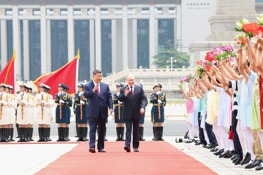 Colloquio tra Xi Jinping e Vladimir Putin