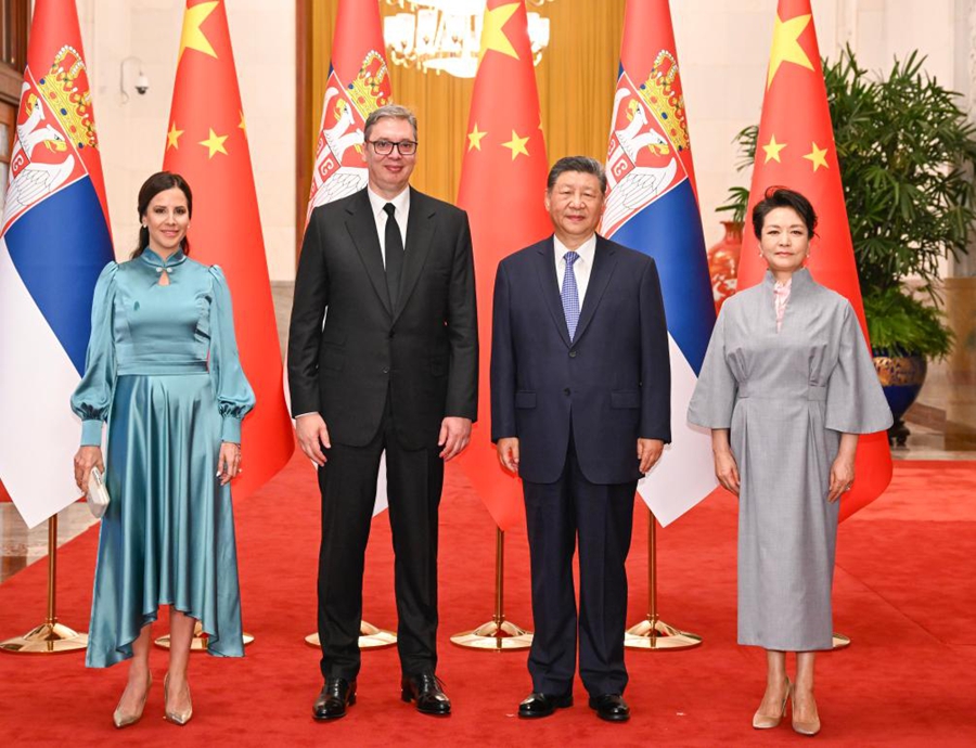 Colloquio tra Xi Jinping e il Presidente serbo Vučić