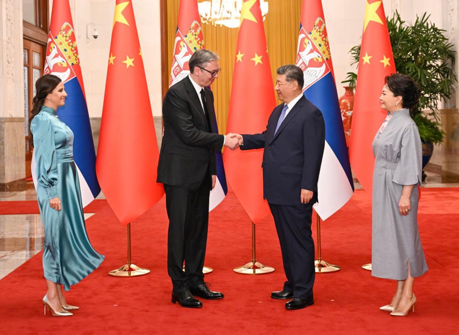 Colloquio tra Xi Jinping e il Presidente serbo Vučić
