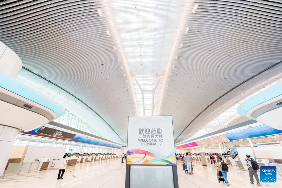 Hong Kong inaugura il Terminal 2 ampliato dopo l'ammodernamento dell'aeroporto