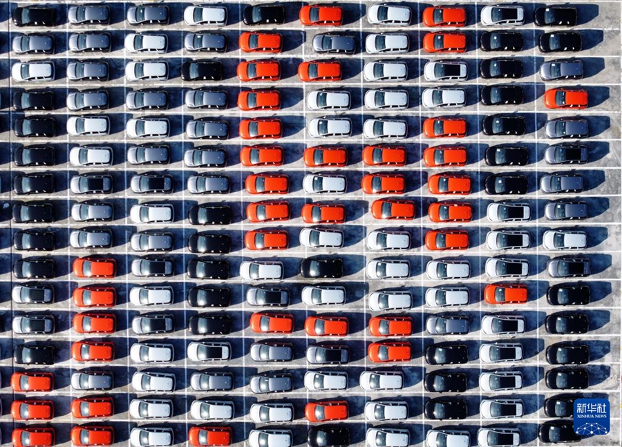 Da Nantong partono 7.273 veicoli a nuova energia diretti in Europa