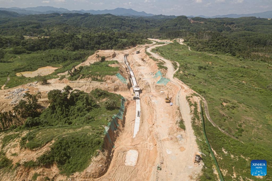 In costruzione la Zona di Cooperazione per l'Innovazione Verde e Digitale Cina-Europa di Baoting