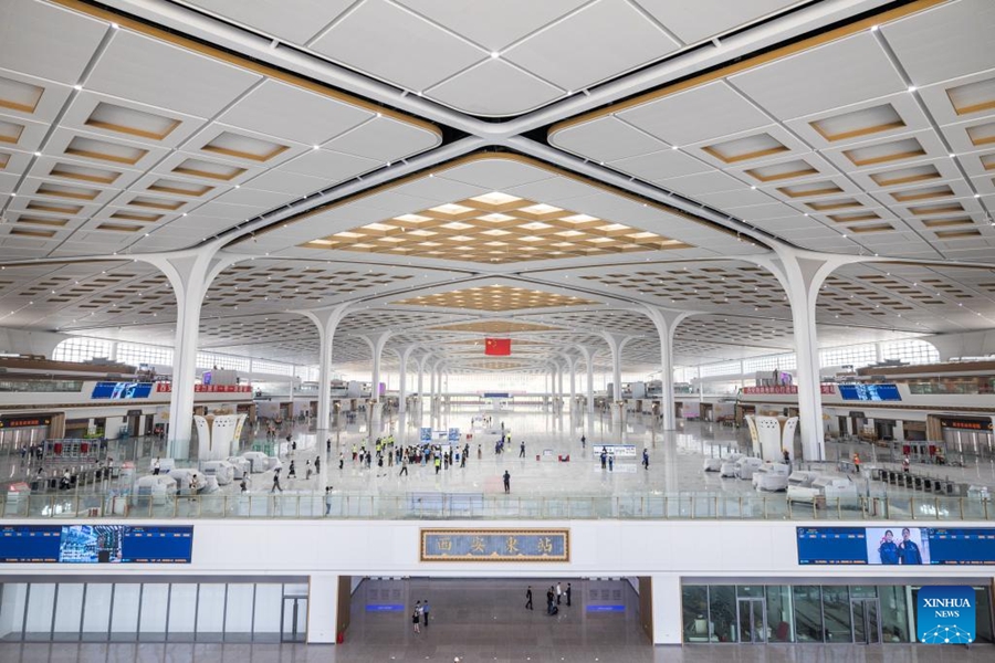 La costruzione della Stazione di Xi'an Est entra nella fase finale