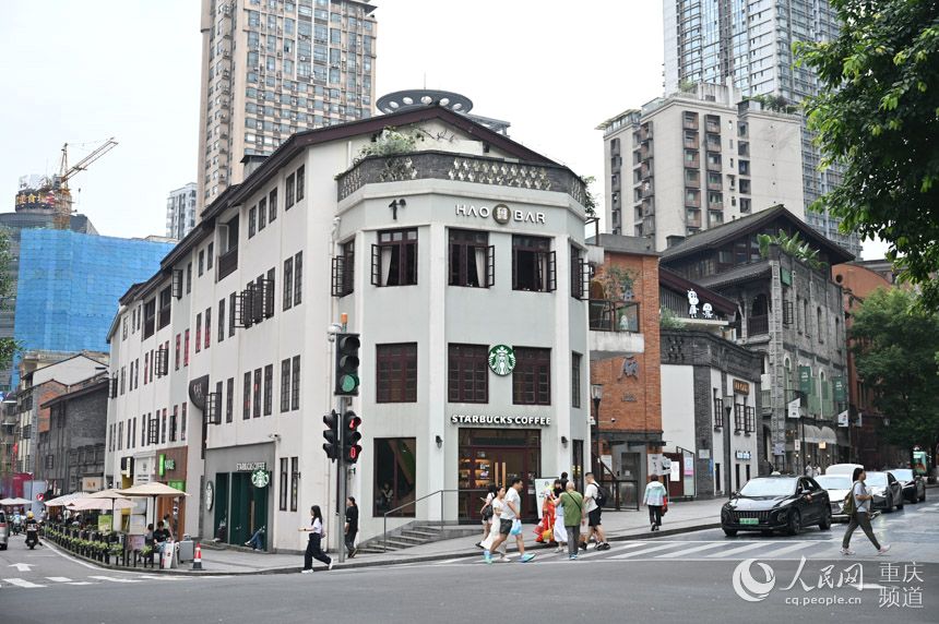Il centro storico di Chongqing diventa virale