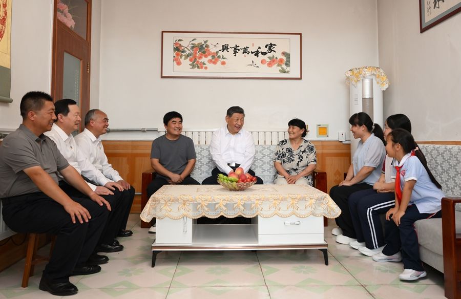 Visita di ispezione di Xi Jinping a Dezhou