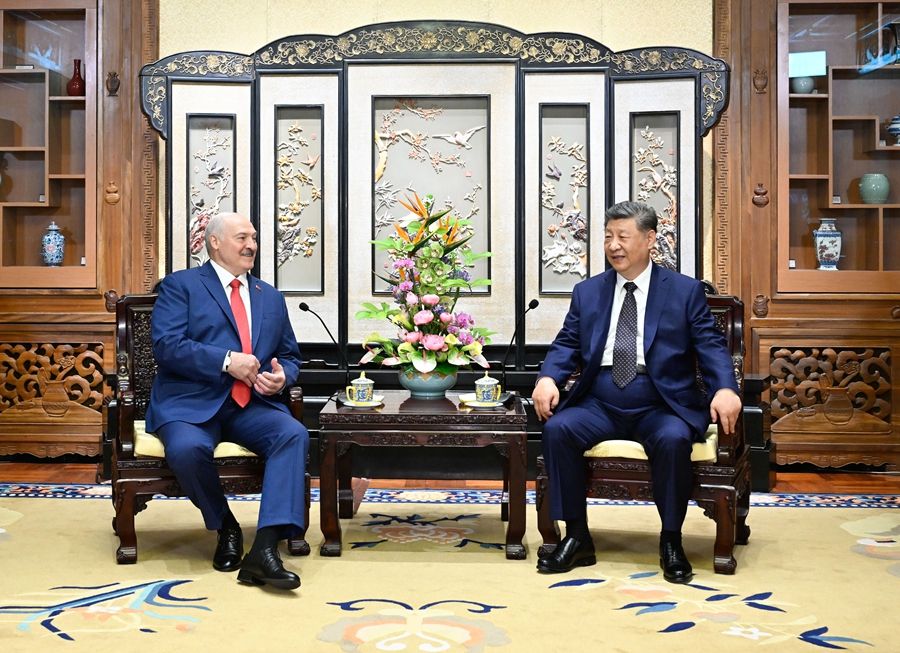 Incontro tra Xi Jinping e Alexander Lukashenko