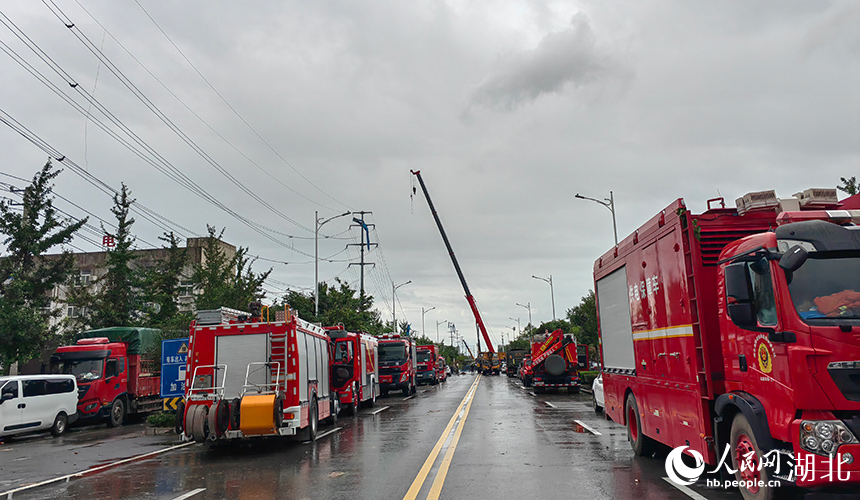 Operazioni di soccorso a seguito del tornado a Huanggang, Hubei