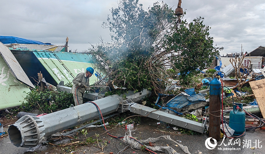 Operazioni di soccorso a seguito del tornado a Huanggang, Hubei