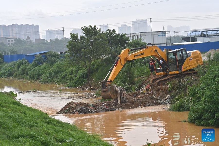 La Cina invia ulteriori aiuti per le calamità nel Guangxi