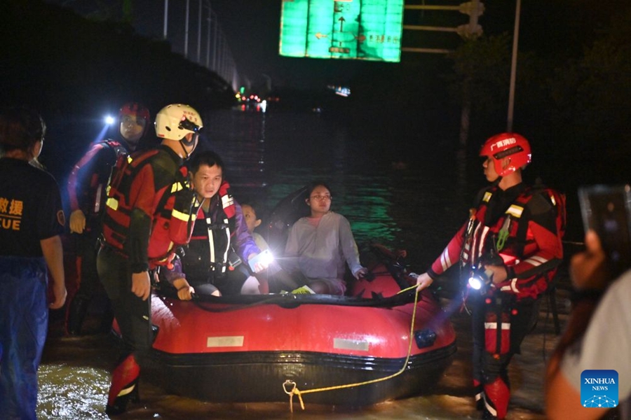 La Cina invia ulteriori aiuti per le calamità nel Guangxi