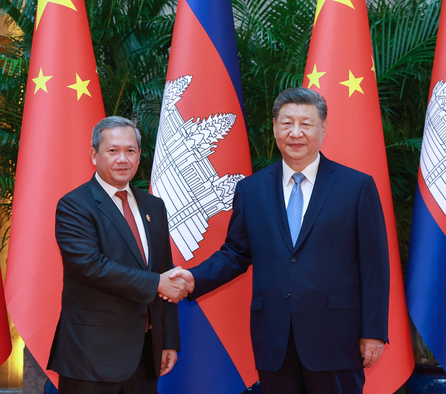 Incontro tra Xi Jinping e Hun Manet
