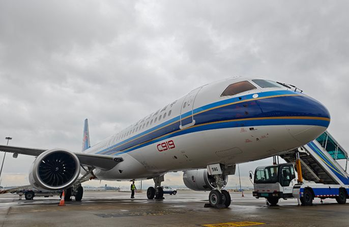 Ufficiale entrata in servizio per il dodicesimo C919 di produzione nazionale della China Southern Airlines