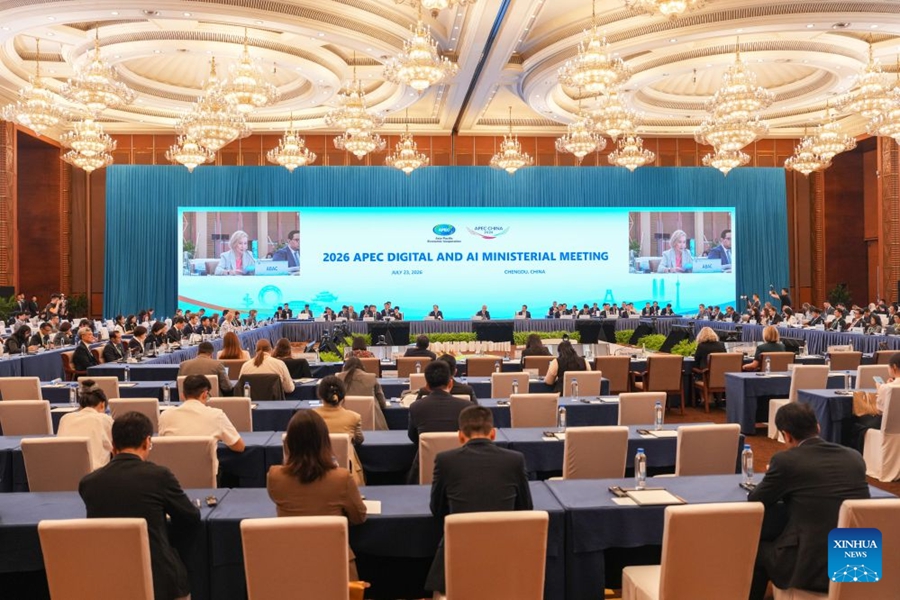 Riunione ministeriale dell'APEC adotta la Dichiarazione di Chengdu sulle tecnologie digitali e l'IA