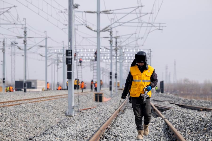 Al via le corse di prova sulla linea ferroviaria ad alta velocità più settentrionale della Cina