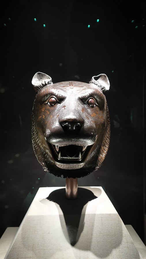 Teste di animali in bronzo originali dello Yuanmingyuan debuttano in un museo di Hangzhou
